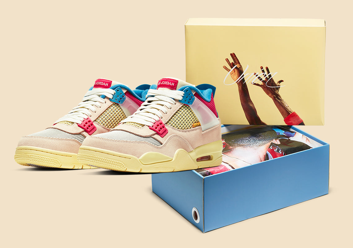 AIR JORDAN 4 RETRO UNION GUAVA ICE
