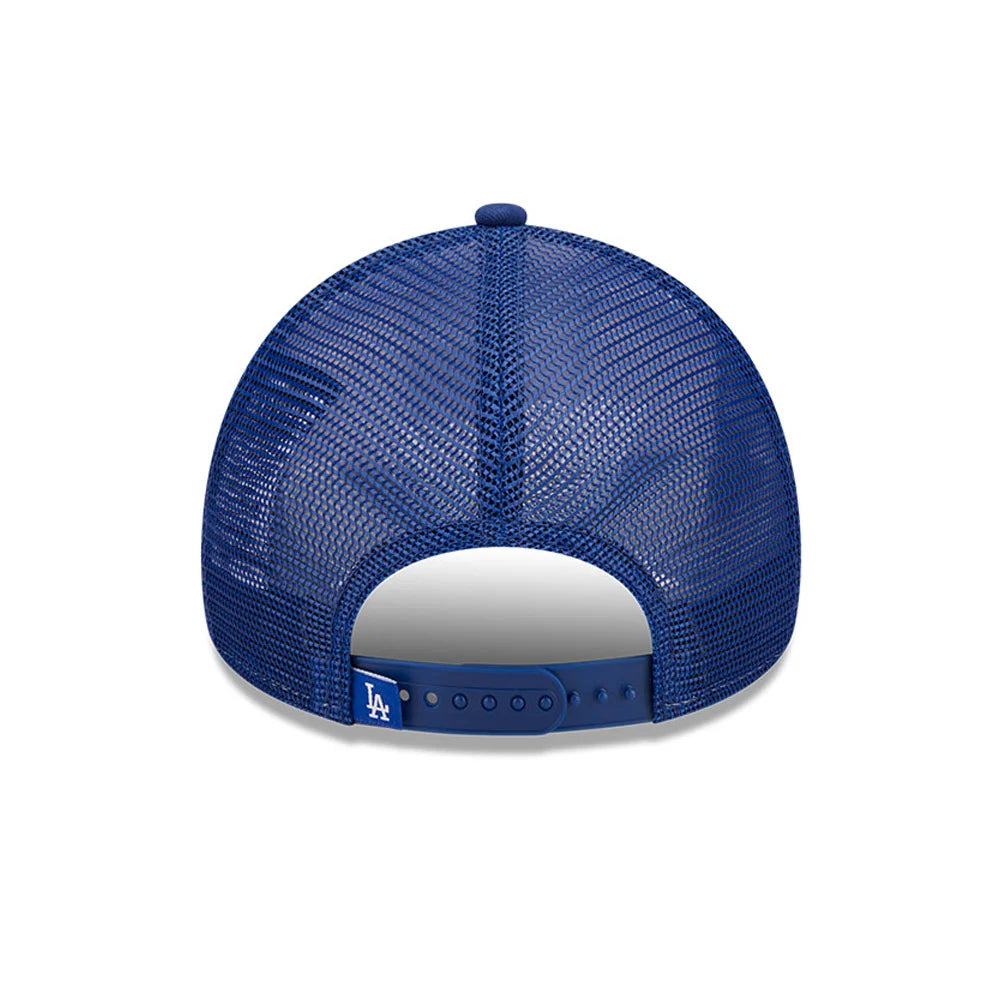 LA Dodgers Food Patch Blue A-Frame Trucker Cap