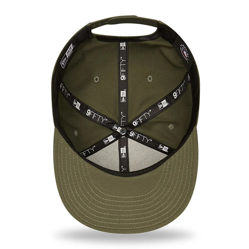 LA Dodgers League Essential Khaki 9FIFTY Snapback Cap