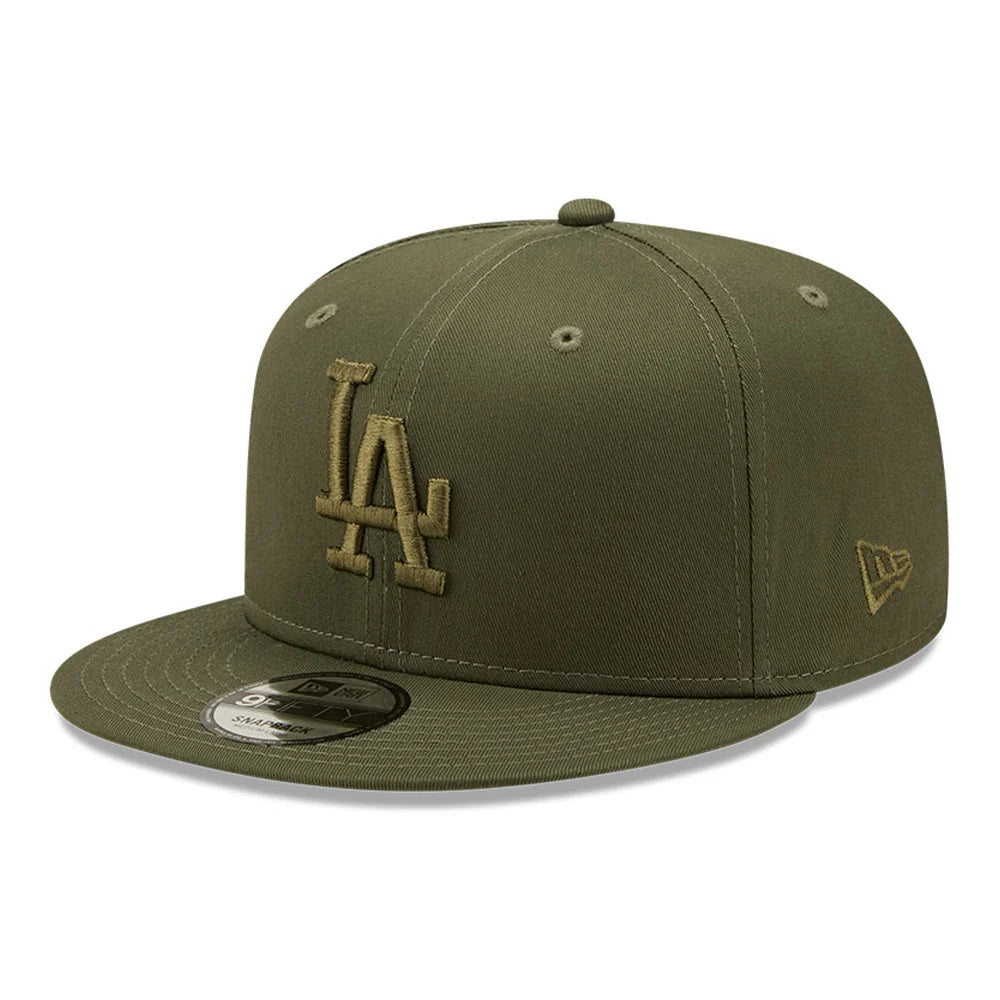 LA Dodgers League Essential Khaki 9FIFTY Snapback Cap