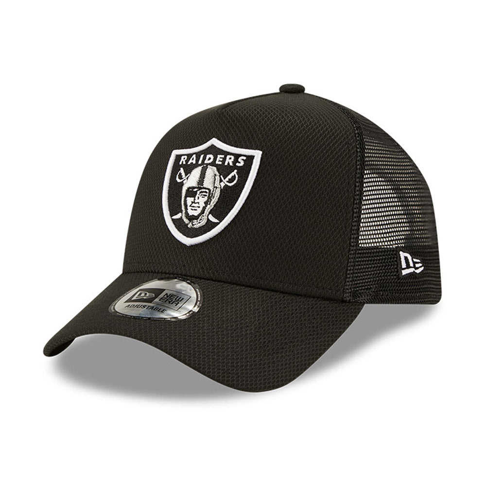 Las Vegas Raiders Diamond Era Black A-Frame Trucker Cap