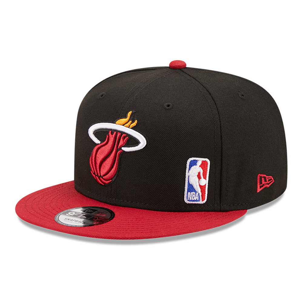 Miami Heat Team Arch Black 9FIFTY Snapback Cap