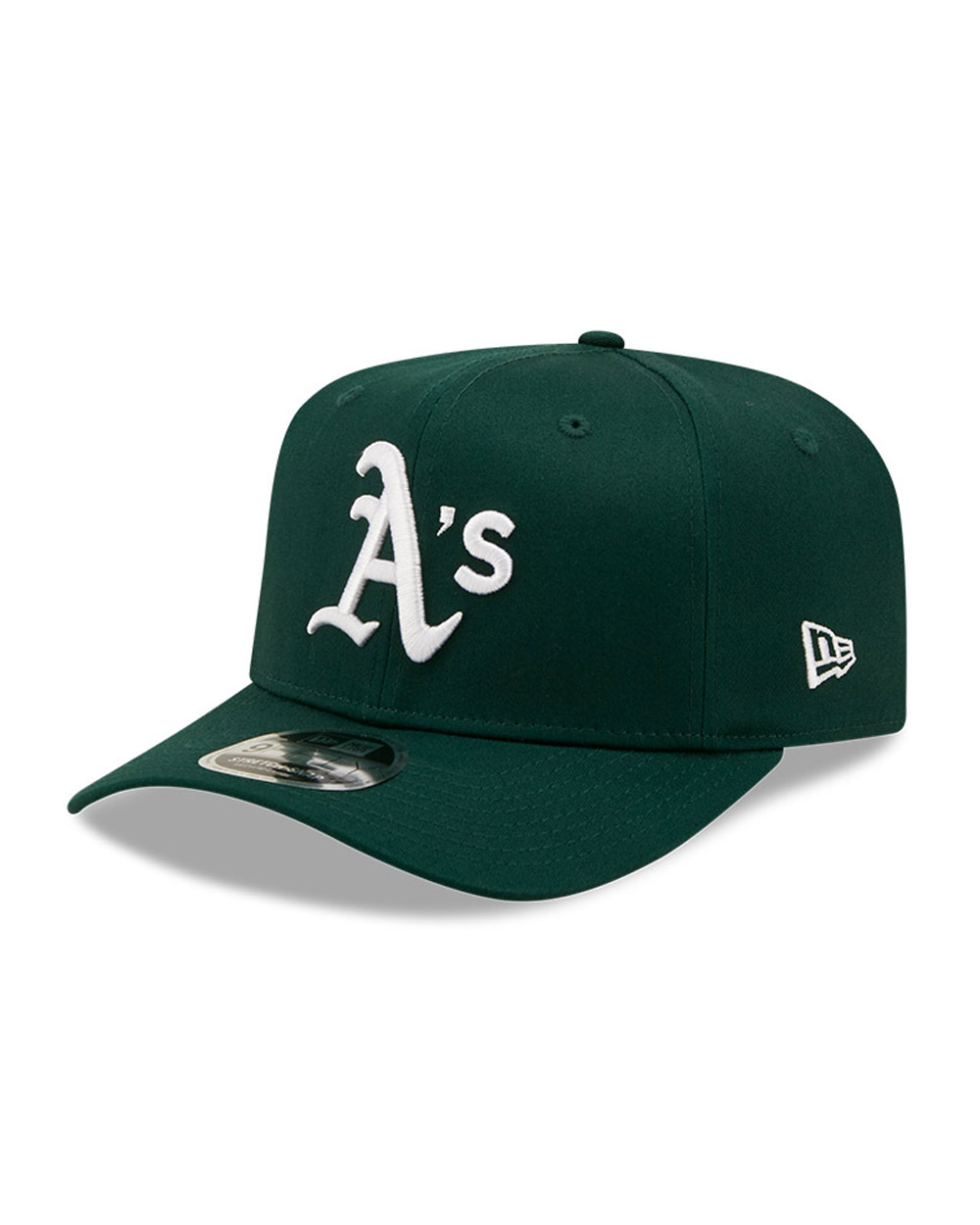 Oakland Athletics MLB Team Logo Green 9FIFTY Stretch Snap Cap