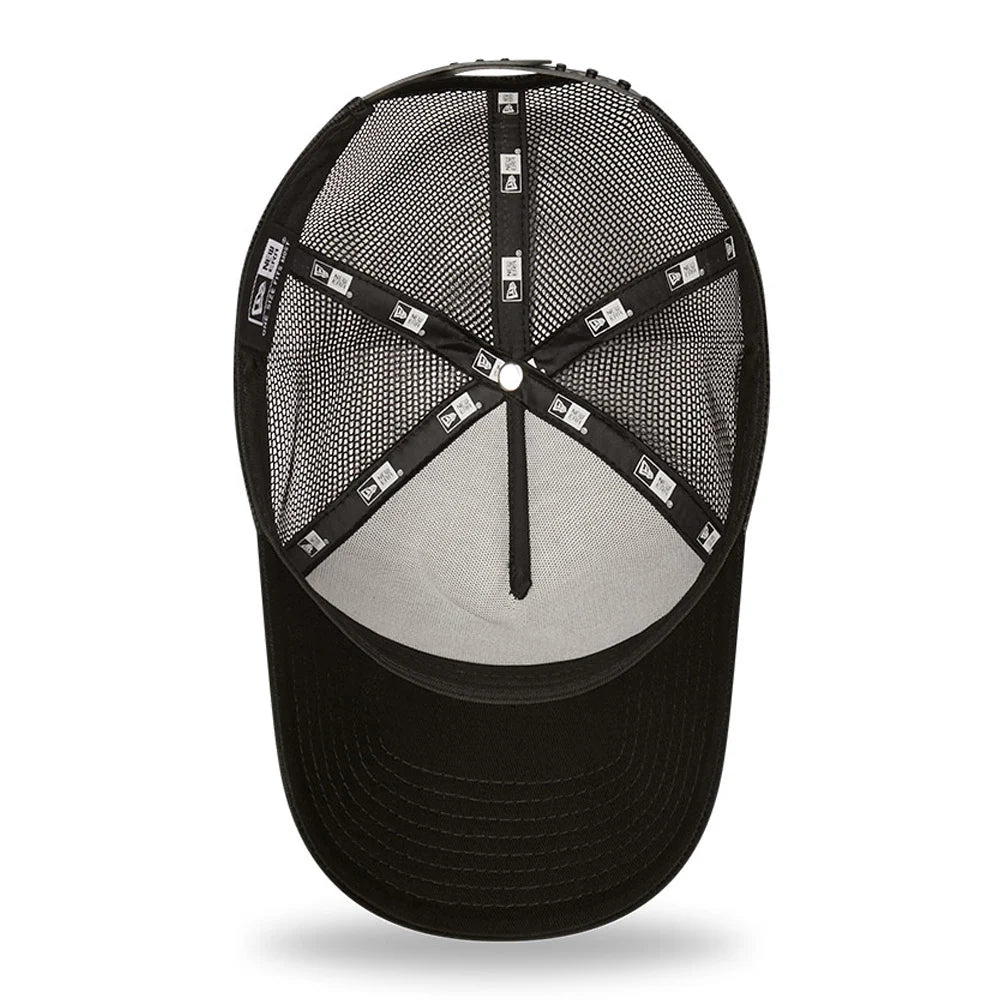 New Era Food Patch Black A-Frame Trucker Cap