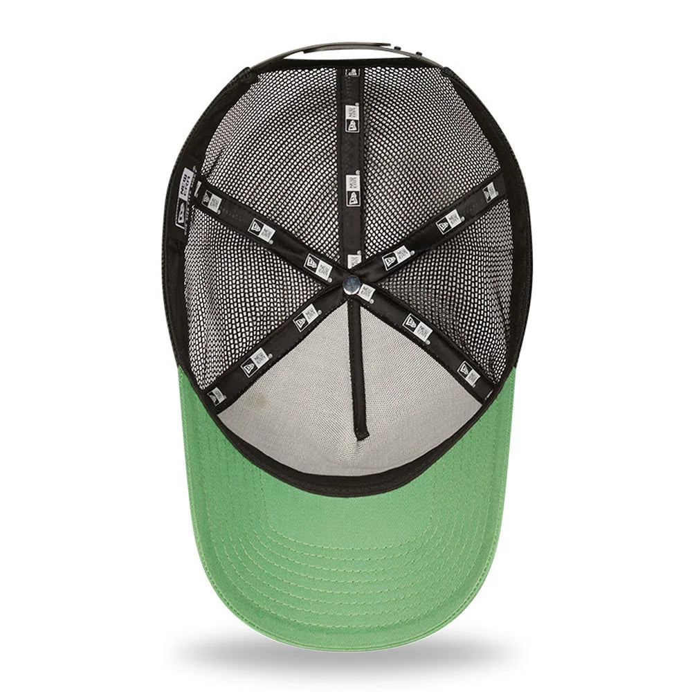 New Era Food Patch Green A-Frame Trucker Cap