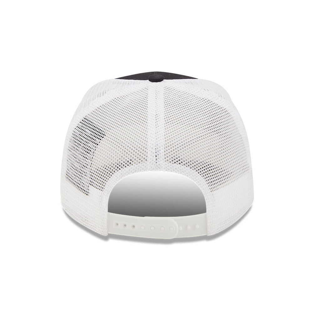 New Era License Plate Navy A-Frame Trucker Cap