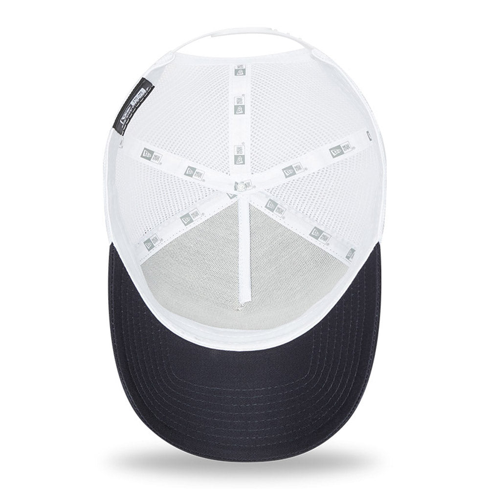 New Era License Plate Navy A-Frame Trucker Cap