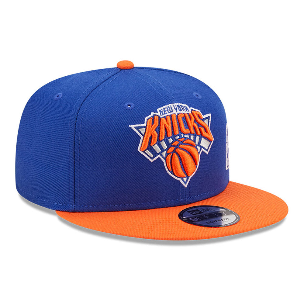 New York Knicks Team Arch Blue 9FIFTY Snapback Cap