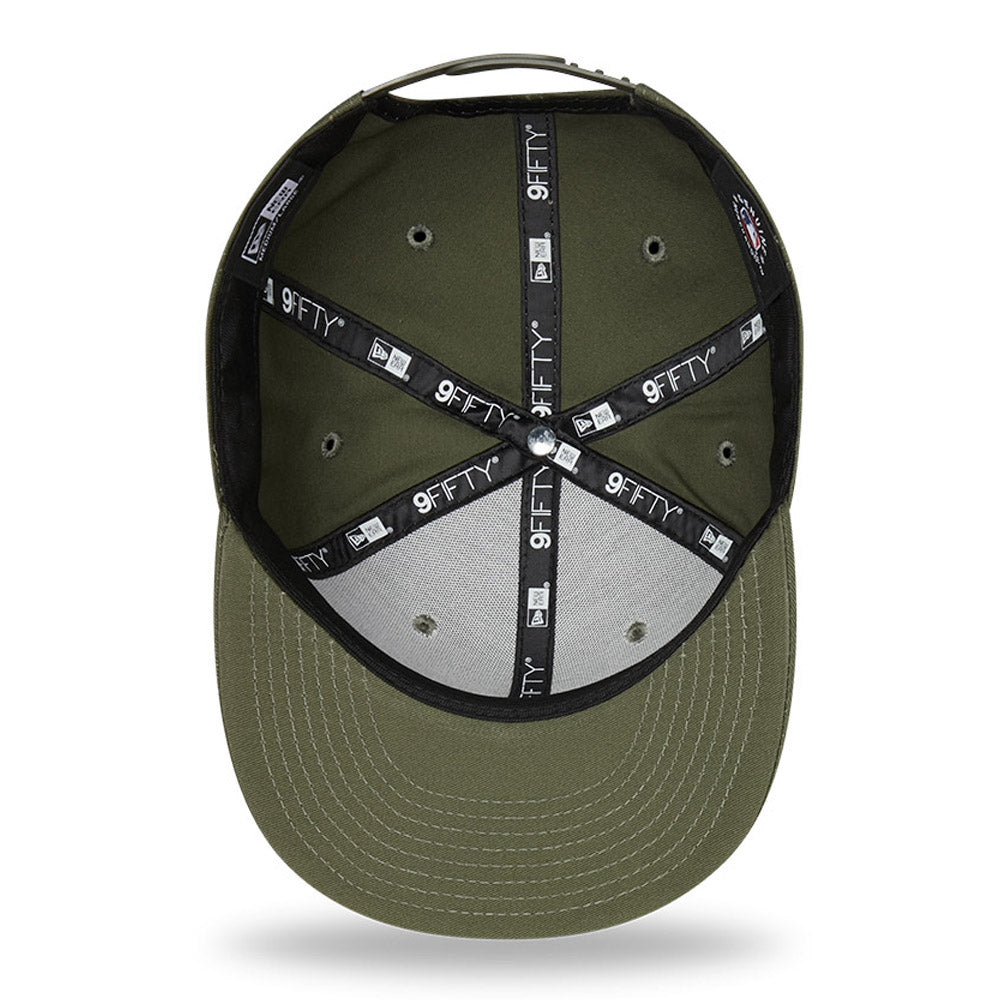 New York Yankees Camo Infill Khaki 9FIFTY Snapback Cap