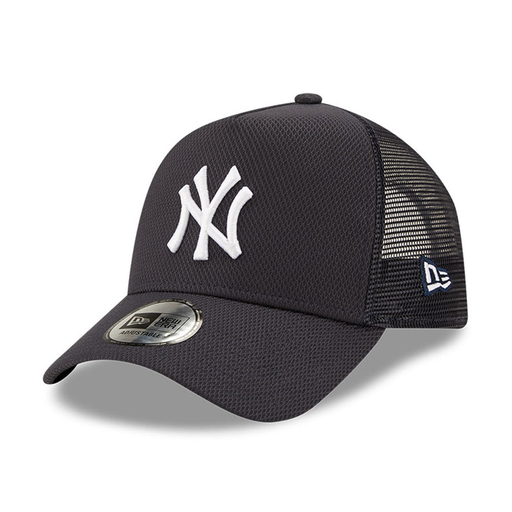 New York Yankees Diamond Era Navy A-Frame Trucker Cap