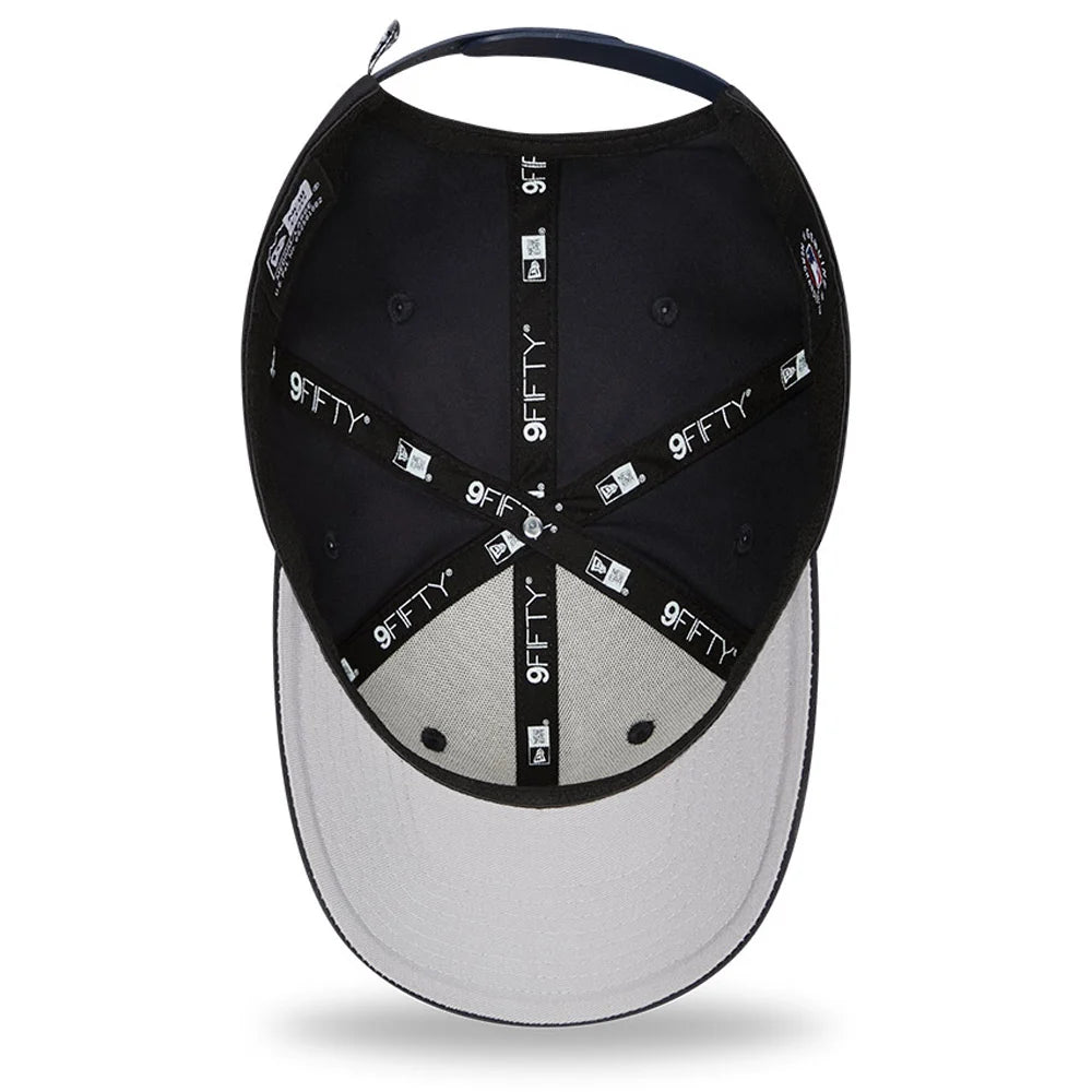 New York Yankees Tear Logo Navy 9FIFTY Stretch Snap Cap