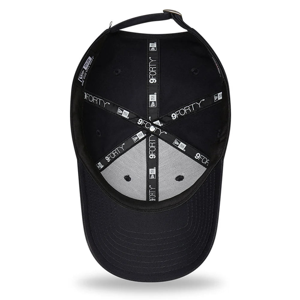New York Yankees Wordmark Logo Navy 9FORTY Adjustable Cap