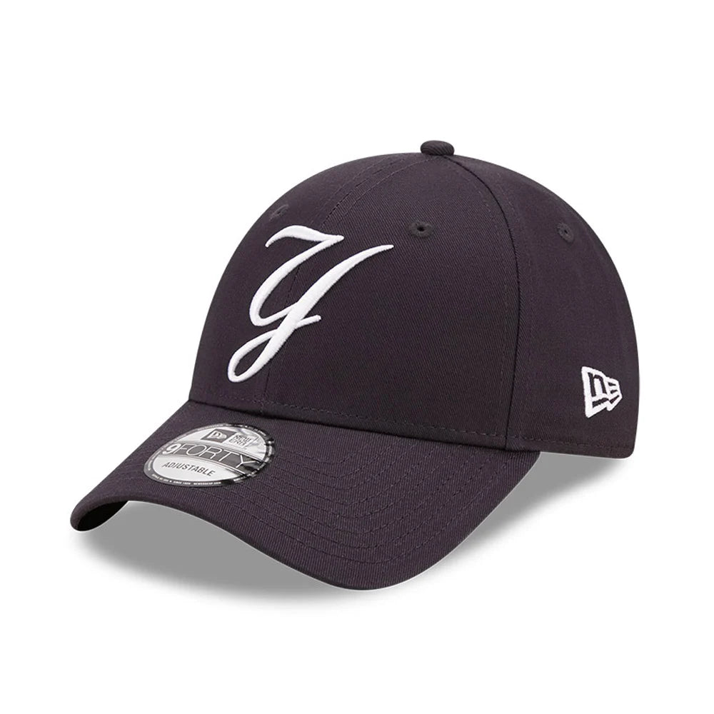 New York Yankees Wordmark Logo Navy 9FORTY Adjustable Cap
