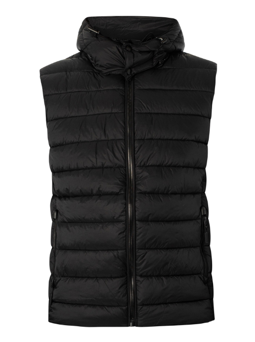 Code Mountain Fuji Padded Gilet - Black