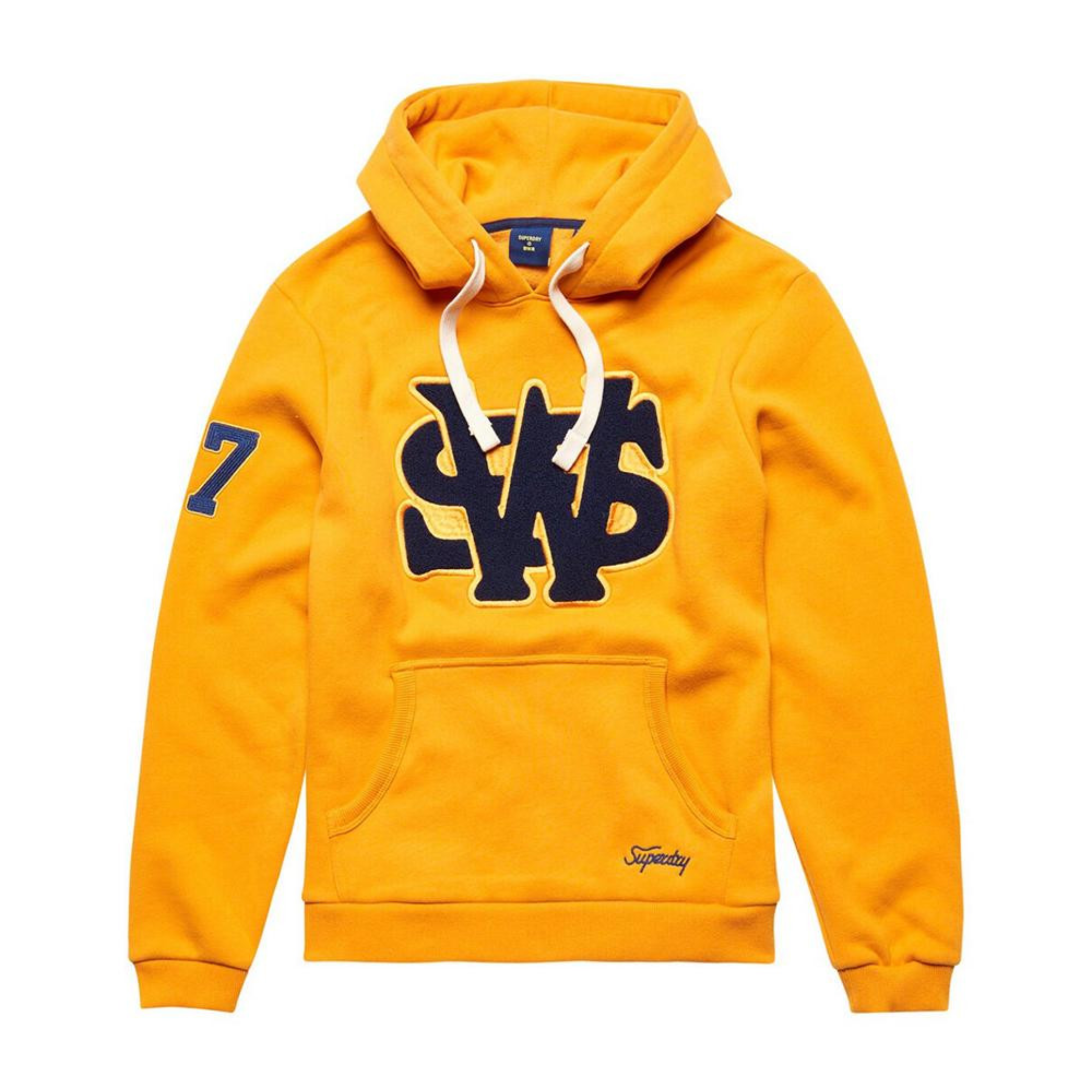 Vintage Collegiate Hoodie Track Gold