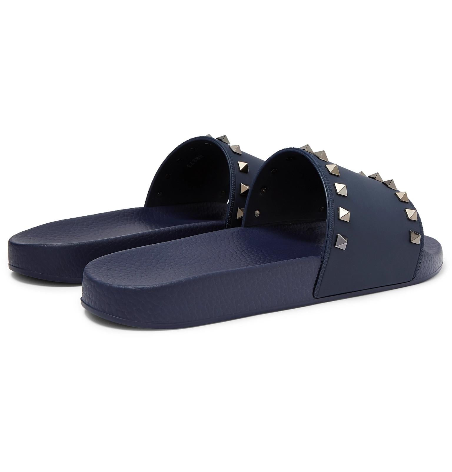 ROCKSTUD SANDAL SLIDE