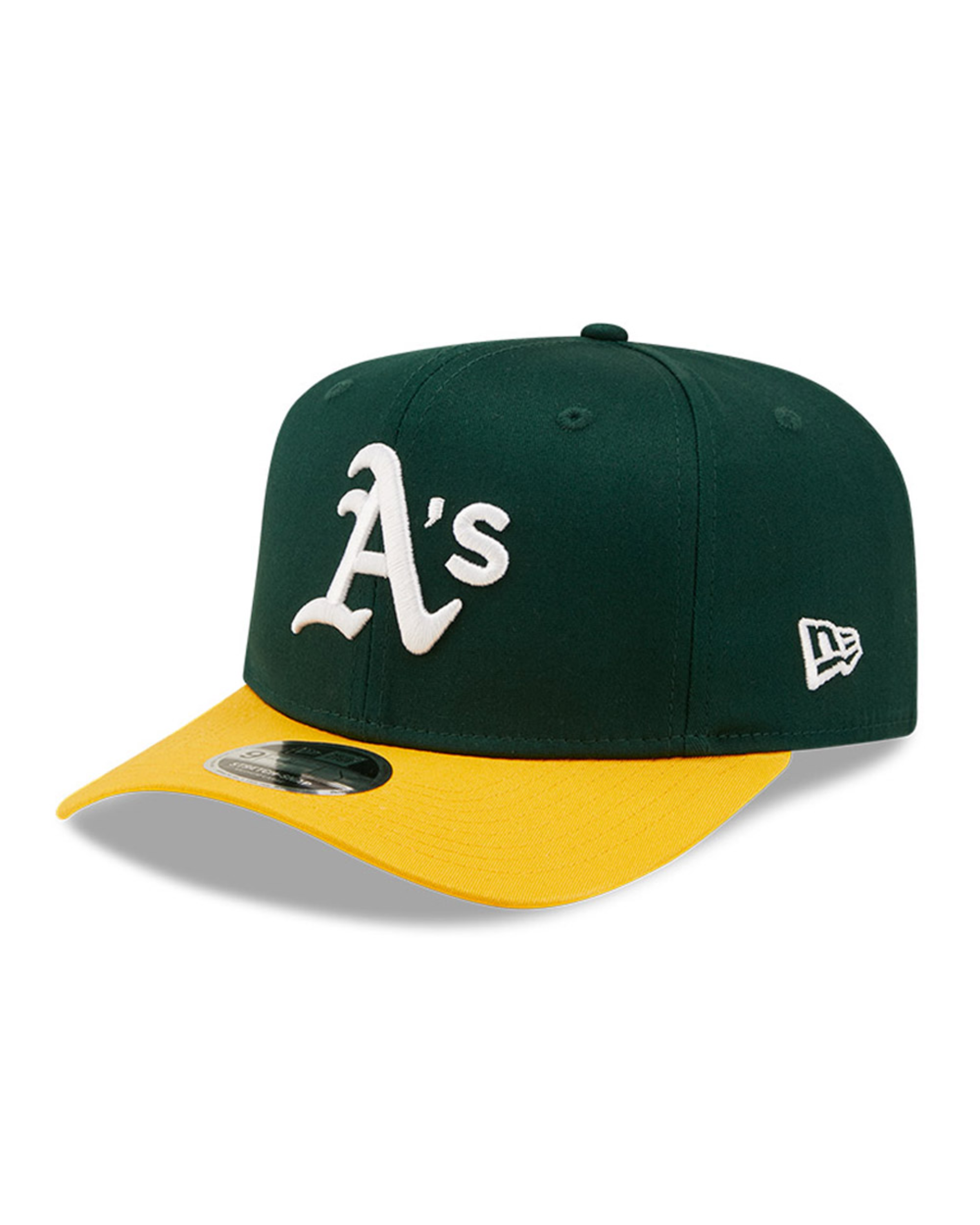 Oakland Athletics MLB Logo Green 9FIFTY Stretch Snap Cap