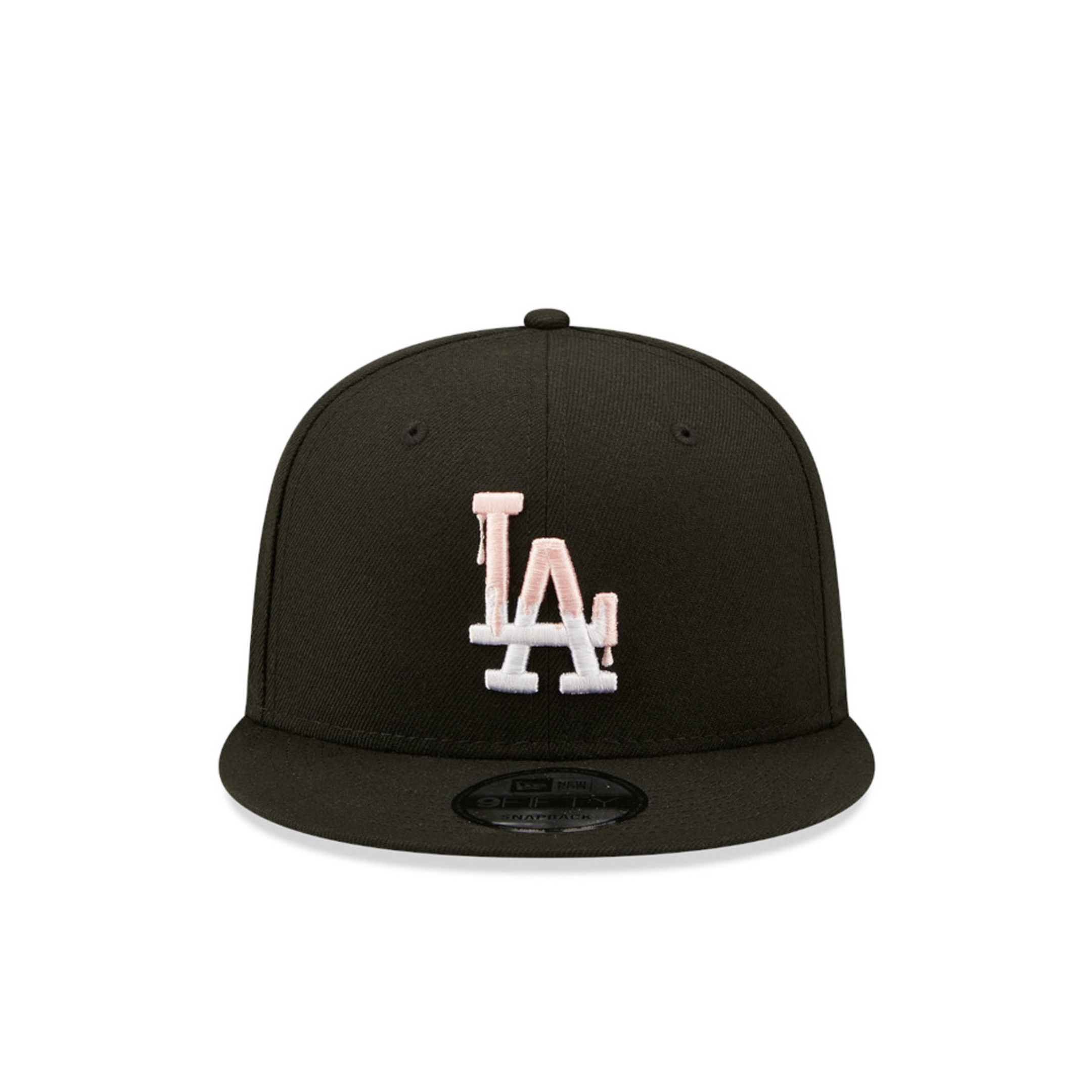 LA Dodgers MLB Team Drip Black 9FIFTY Snapback Cap