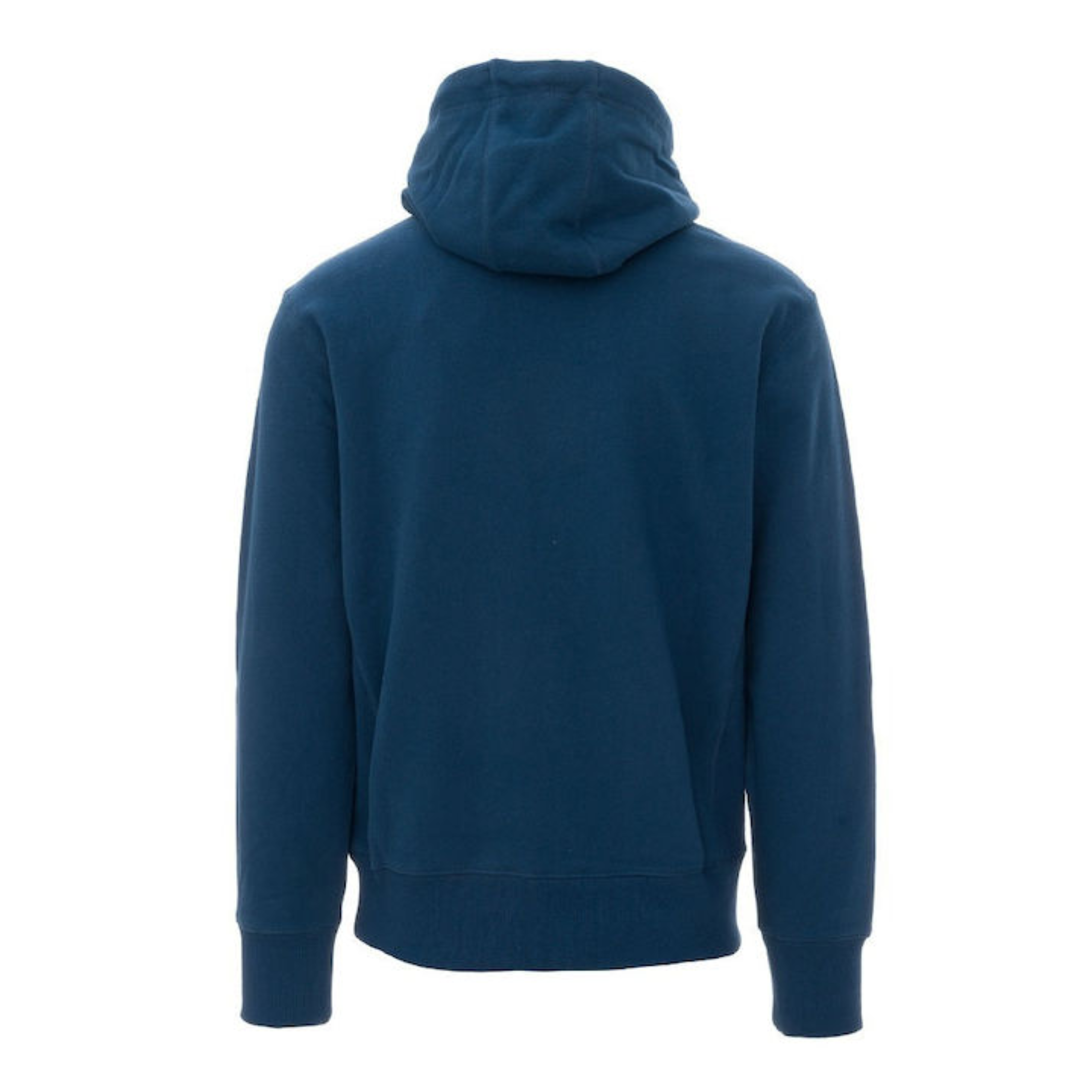 Code Stacked Applique Logo Hoodie, Zinc Blue