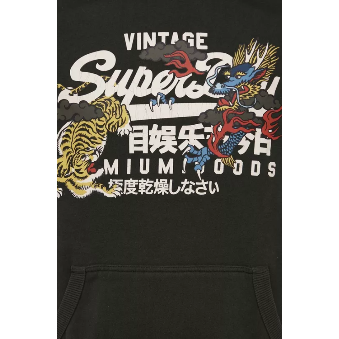 Vintage Logo Narrative Hoodie