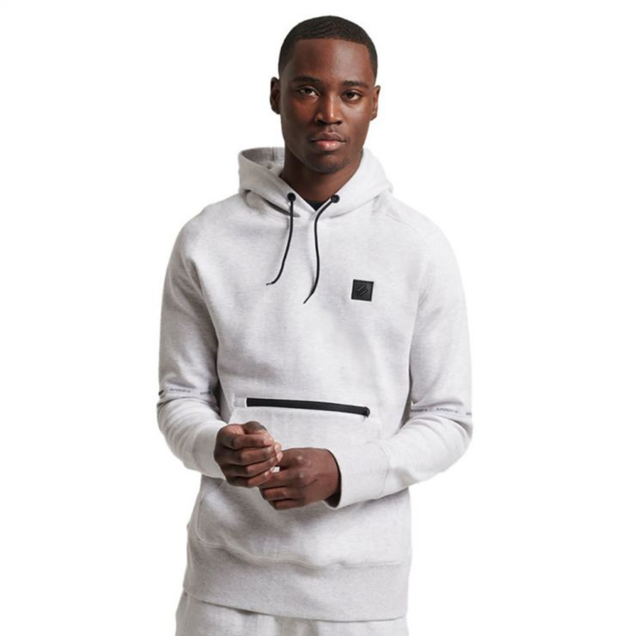 Hoodie Code Tech Hood Grey