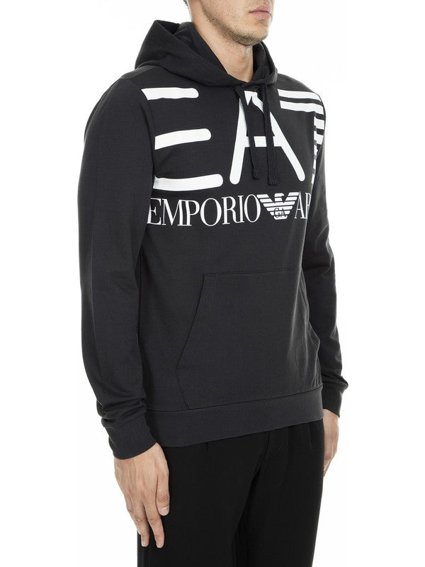 OVERSIZED LOGO PULLOVER HOODIE