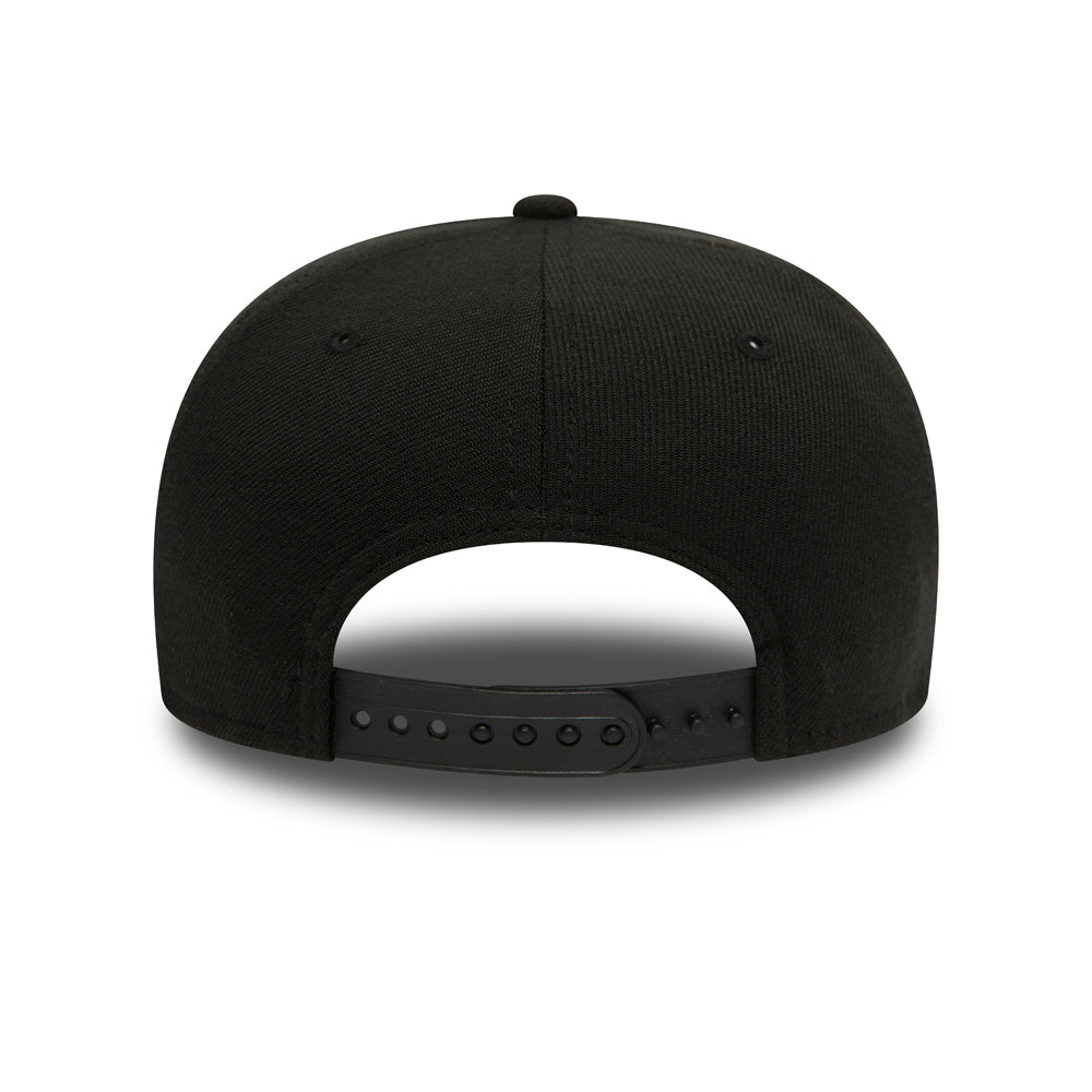 LA Lakers Black 9FIFTY Stretch Snap Cap