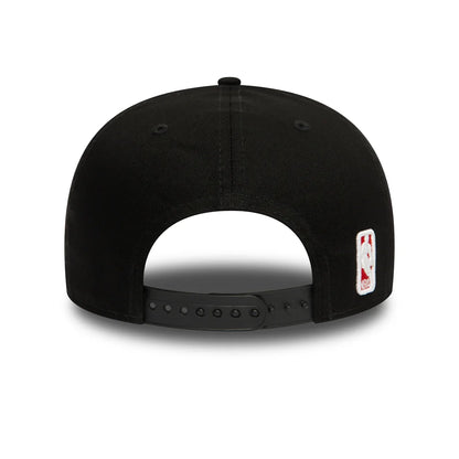 Chicago Bulls Logo Black 9FIFTY Snapback Cap