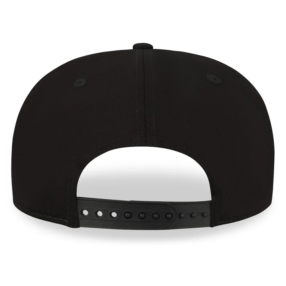 Chicago Bulls Tonal Black 9FIFTY Stretch Snap Cap