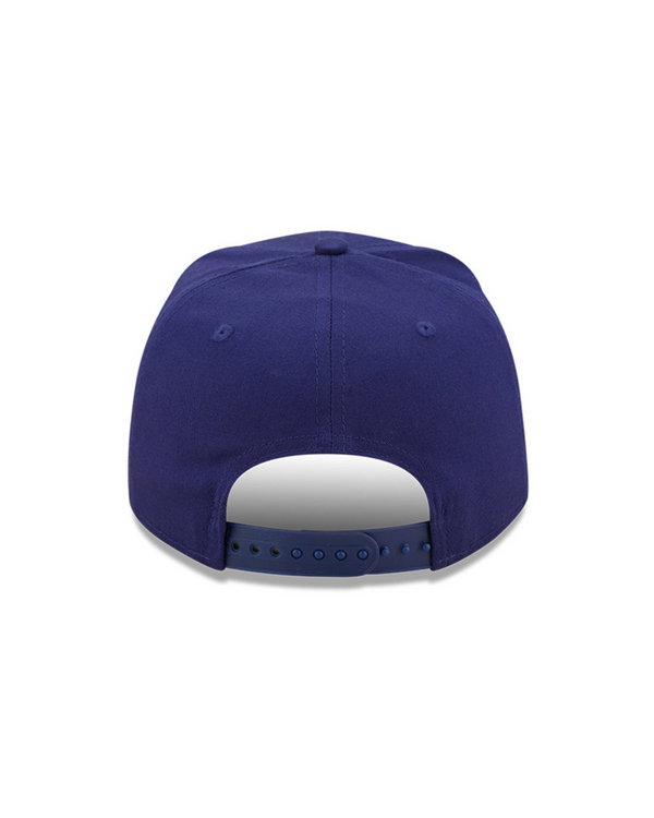 LA Dodgers MLB Logo Blue 9FIFTY Stretch Snap Cap