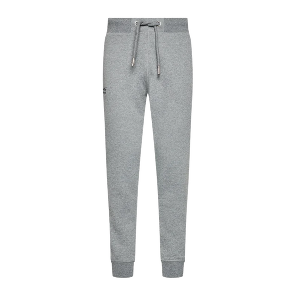 Vintage Logo Embroidered Joggers - Rich Charcoal Marl