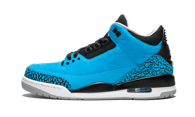 Retro 3 sales blue and black