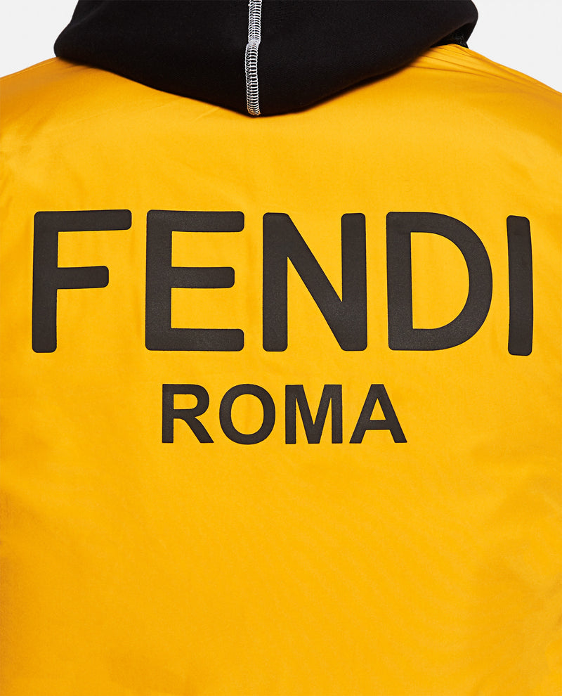 rEVERSIBLE Jacket with Fendi Logo