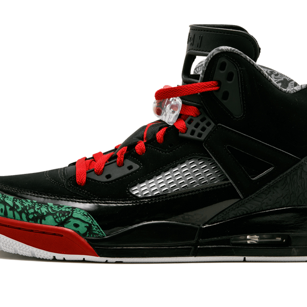 Jordan spizike black and red sales