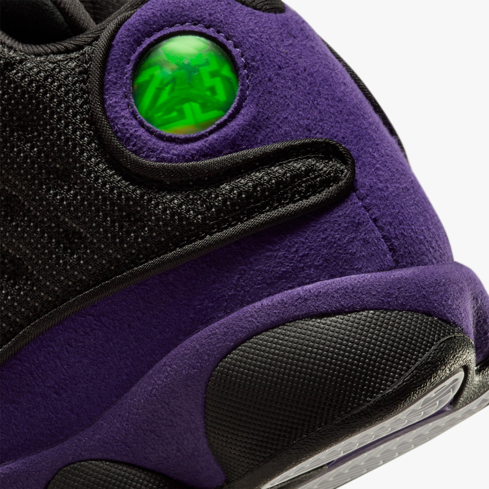 Kids Black & Purple Air Jordan 13 Retro