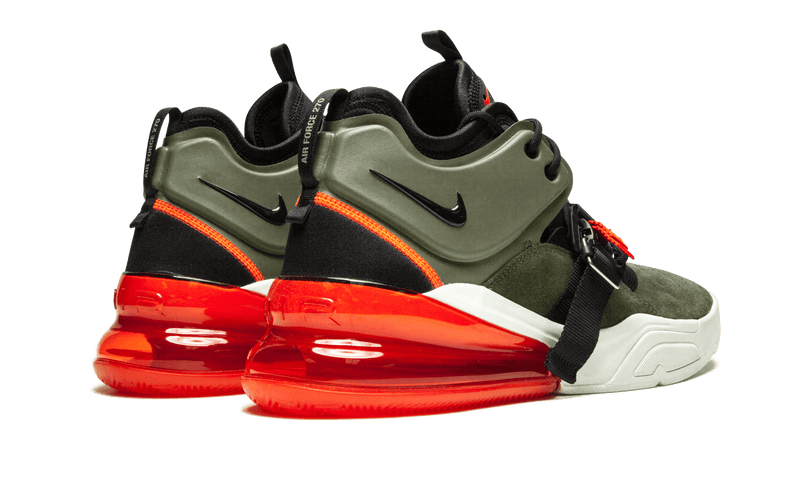 Nike air force 270 green hot sale and white