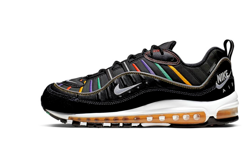 Air max 98 black top and yellow