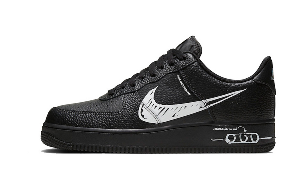 Nike Air Force 1 LV8 Utility Kids Black/White AR1708-001 : Buy Online at  Best Price in KSA - Souq is now : Fashion