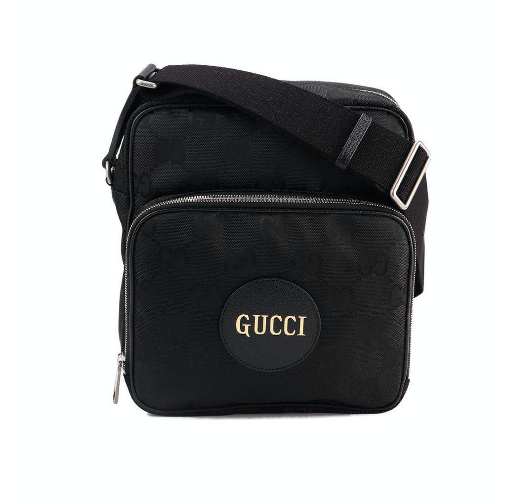Gucci Black/Navy Blue GG Supreme Canvas Messenger Bag Gucci