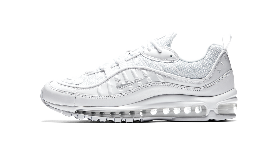 Triple white 2025 air max 98