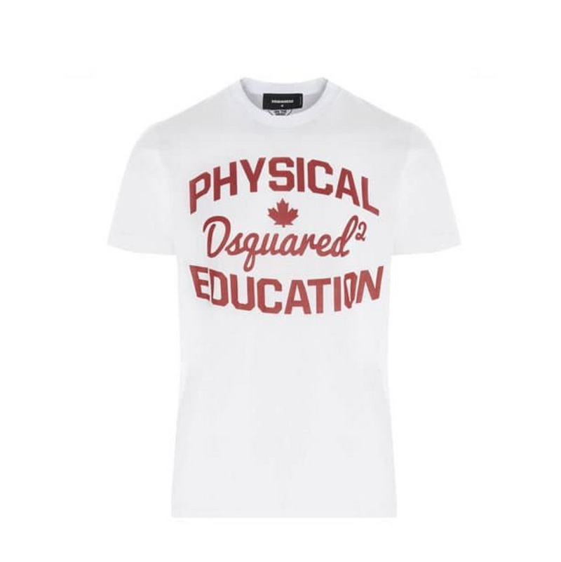 PHYSICAL EDUCATION T-SHIRT IN WHITE