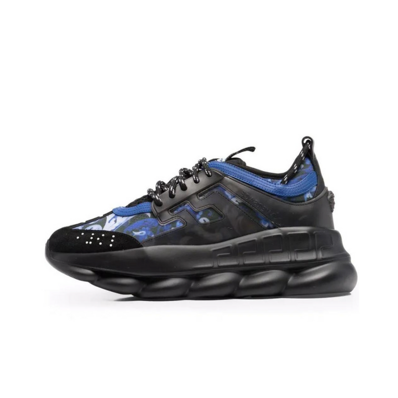 Chain Reaction low top lace up sneakers Dimension London