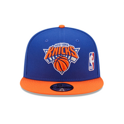 New York Knicks Team Arch Blue 9FIFTY Snapback Cap