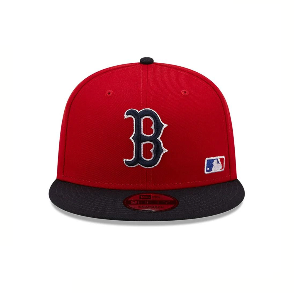 Boston Red Sox Team Arch Red 9FIFTY Snapback Cap