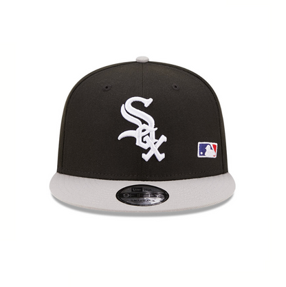 Chicago White Sox Team Arch Black 9FIFTY Snapback Cap