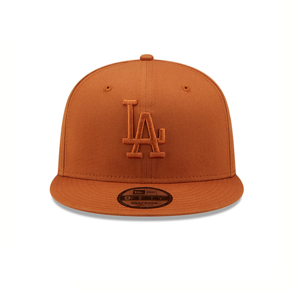 LA Dodgers League Essential Brown 9FIFTY Snapback Cap