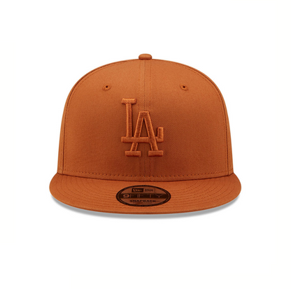 LA Dodgers League Essential Brown 9FIFTY Snapback Cap