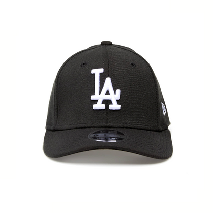 LA Dodgers Black 9FIFTY Stretch Snap Cap