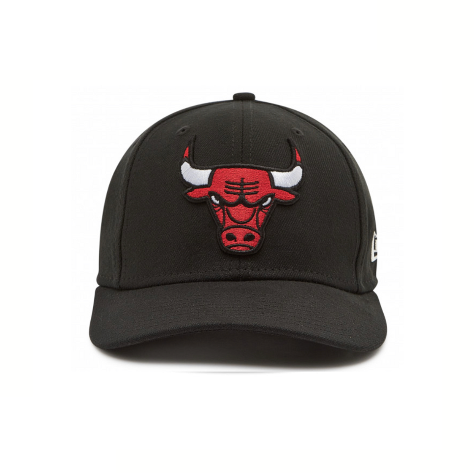 Chicago Bulls Black 9FIFTY Stretch Snap Cap