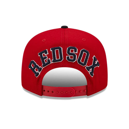 Boston Red Sox Team Arch Red 9FIFTY Snapback Cap